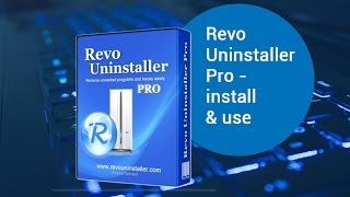 Revo Uninstaller Pro  install amp use  video by TechyV [upl. by Ellenar]