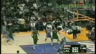 Kobe Bryant 40 points 8 rebounds 6 dimes 22 vs Mavs 200405 [upl. by Lilas]