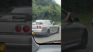 Nissan Skyline GTST R33 Drive By shorts [upl. by Shimberg627]