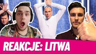 REAKCJE Eurowizja 2020  Litwa The Roop  quotOn Firequot eng subs [upl. by Hatfield248]