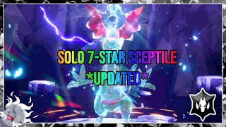 UPDATE SOLO 7Star Sceptile In Pokémon Scarlet and Violet [upl. by Ahtael838]