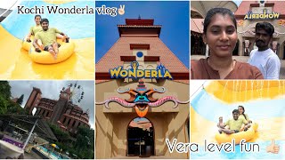 Our first year anniversary🎉part 2 video Wonderla fun vlog￼❤️lovevjsiddhuvlogsramwithjanu [upl. by Adnilrev]