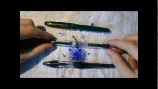 Fountain Pen Shootout 25 Three Pilots [upl. by Inohtna664]