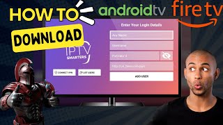 How to download and install IPTV Smarters on Android TV FireStick and FireTV 2024 [upl. by Novaelc280]