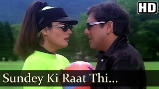 Sunday Ki Raat  Govinda  Raveena Tandon  Rajaji  Alka Yagnik  Kumar Sanu  Hindi Hit Songs [upl. by Gibbons]