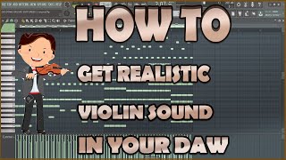 How to make Epic Realistic Violin Pattern  EDM FL Studio Tutorial  Free FLP [upl. by Oletta]