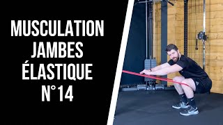 🔥MUSCULATION JAMBES ELASTIQUE N°9  Séance de musculation complète pour le bas du corps [upl. by Ainnet]