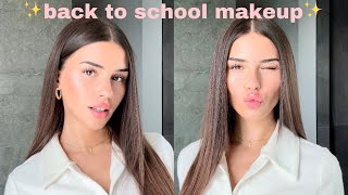 back to school makeup tutorial EASY [upl. by Entruoc]