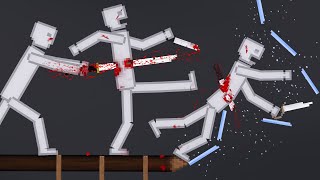 People Fight Each Other In People Playground 76 [upl. by Dlanod]