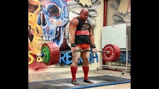 Eric Lilliebridge  Deadlift Training up to 391kg862lbs [upl. by Karla857]