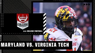 Pinstripe Bowl Maryland Terrapins vs Virginia Tech Hokies  Full Game Highlights [upl. by Neveda939]