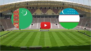 🔴 TURKMANISTON  OZBEKISTON LIVE HD JAHON CHEMPIONATI SARALASH OFK E GURUHI TVdan tezroq [upl. by Lah]