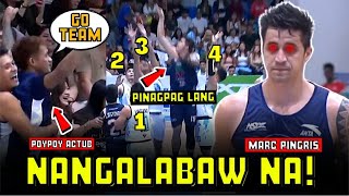 NANGALABAW NA SI PINGRIS POYPOY ACTUB GINAWANG CHEERLEADER SA BENCH LAGLAG NA SA PLAYOFFS ANG IMUS [upl. by Bitthia303]