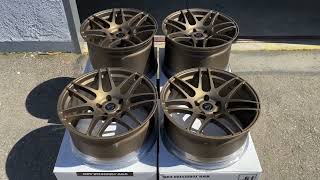 FORGESTAR F14 MATTE GOLDEN BRONZE MATTE BRONZE WHEEL DESIGNERS [upl. by Uuge]