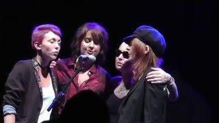 IN THIS HEART Acapella with daughter RoisinGlastonbury 2013 [upl. by Namlaz321]