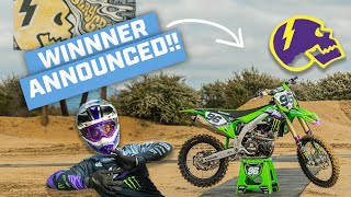 Axell Hodges Bike Winner ANNOUNCED [upl. by Allerbag920]