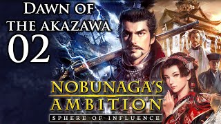 Nobunagas Ambition Sphere of Influence  Dawn of the Akazawa  Part 2 [upl. by Mahmoud805]