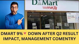 DMART SHARE 9 DOWN  DMART SHARE LATEST UPDATE  DMART SHARE TARGET 🎯 [upl. by Sukul]