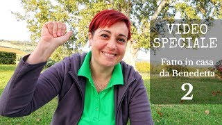 Video Speciale per il mio nuovo Libro FATTO IN CASA DA BENEDETTA 2 [upl. by Nagirrek]