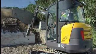 Volvo Compact Excavators EC35C Features [upl. by Brockie]