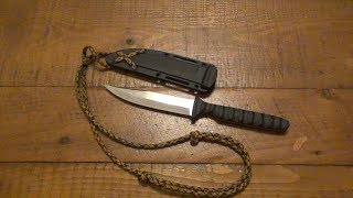 Cold Steel SpikeBest Neck Knife Or Just The Biggest [upl. by Chloras]