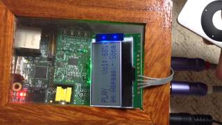 Raspberry Pi Volumio IrBerryDAC AppleRemote and LCD Hires Audio [upl. by Fleda]