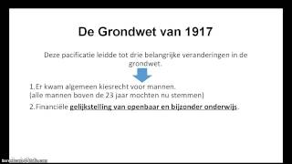 De Grondwet van 1917 [upl. by Faulkner457]