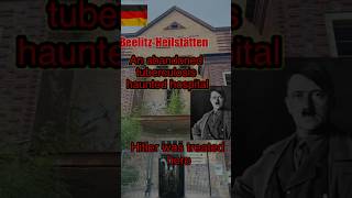 beelitzheilstätten an abandoned haunted hospital shorts haunted ghost adventure abandoned [upl. by Schwejda]