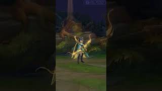 Lunar Empress Ashe  Emotes Dance amp Death Animation  League of Legends [upl. by Boyt]