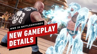 WWE 2K Battlegrounds New Gameplay Details [upl. by Simonette]