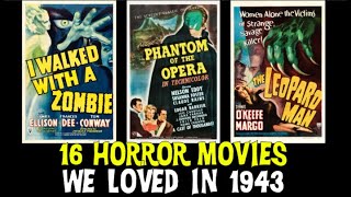 Unveiling The Top 16 Terrifying Horror Movies of 1943 That Will Haunt Your Dreams [upl. by Epstein669]