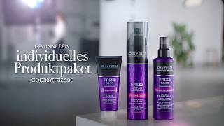 Nike van Dinther  John Frieda®  goodbyefrizz  Part 1 [upl. by Aehsa]