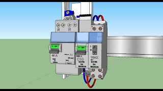 BRANCHEMENT ELECTRIQUE COMMENT FAIRE Circuit éclairage avec Télérupteur Bipolaire [upl. by Albertson]