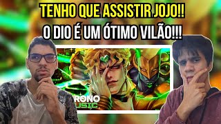 Dio Brando JoJos Bizarre Adventure  SUBMISSÃO  Chrono  Koi React [upl. by Rabka766]