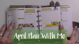 Filofax BuJo April PWM [upl. by Ahsiner29]