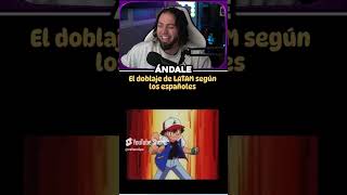 Doblajes español de España VS doblaje latino español de LATAM zellen zellendust clips streamer [upl. by Andromache]