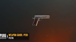 PUBGP1911 Pistol Sound [upl. by Nylaroc]