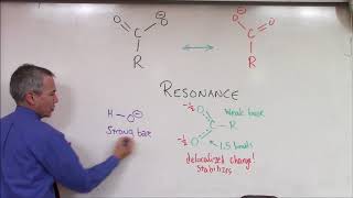 Resonancestabilized anions Carboxylic Acids [upl. by Kirwin]