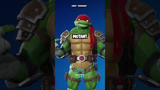 New Teenage Mutant Ninja Turtle Skins In Fortnite [upl. by Notsua]