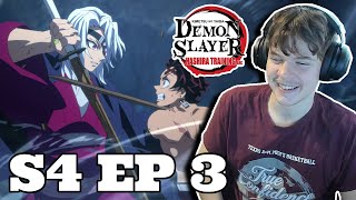 TRAINING WITH UZUI  Demon Slayer Season 4 Episode 3 Reaction Kimetsu No Yaiba 4x3 Reaction [upl. by Nylorac]