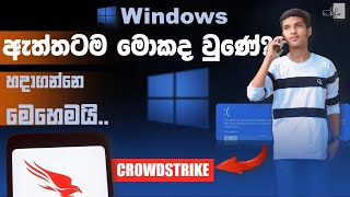 මොකක් ද මේ BLUE SCREEN DEATH [upl. by Laamak]