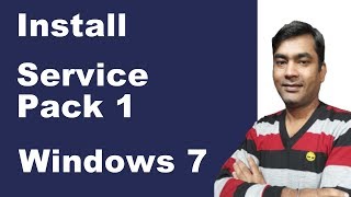 How to install service pack 1  Download service pack 1 for windows 7 Hindi [upl. by Earazed508]