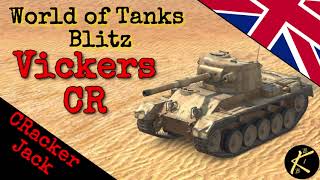 Vickers CR WOT Blitz CRacker Jack Light Tank worldoftanksblitz wotb wotblitz vickers [upl. by Aivata360]