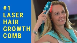 1 Laser Hair Growth Comb Before amp After [upl. by Broadbent]