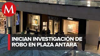 Asaltantes de joyería en Plaza Antara habrían robado 15 relojes de alta gama [upl. by Seema]