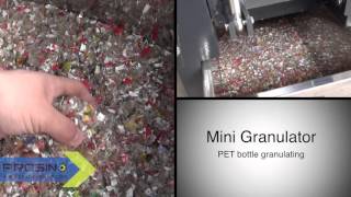 Mini GranulatorSmall Sized Plastic Granulator  PROSINO [upl. by Arras634]