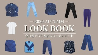 【LOOKBOOK】ミニマリストの2023秋服紹介｜11着で着まわす秋コーデ｜オールシーズン20着 女性ミニマリストのワードローブ｜通勤コーデ  服の断捨離｜minimalist declutter [upl. by Adrahs217]