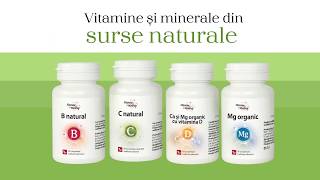 Vitamine si Minerale de la Dacia Plant  100 NATURALE [upl. by Hett]