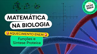 Enem 2024 Matemática e Biologia  Funções Combinatória e Síntese Proteica [upl. by Rudd]