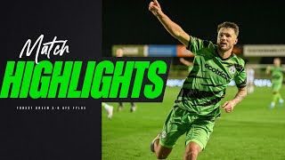 Match Highlights  Forest Green 30 AFC Fylde [upl. by Aleron]